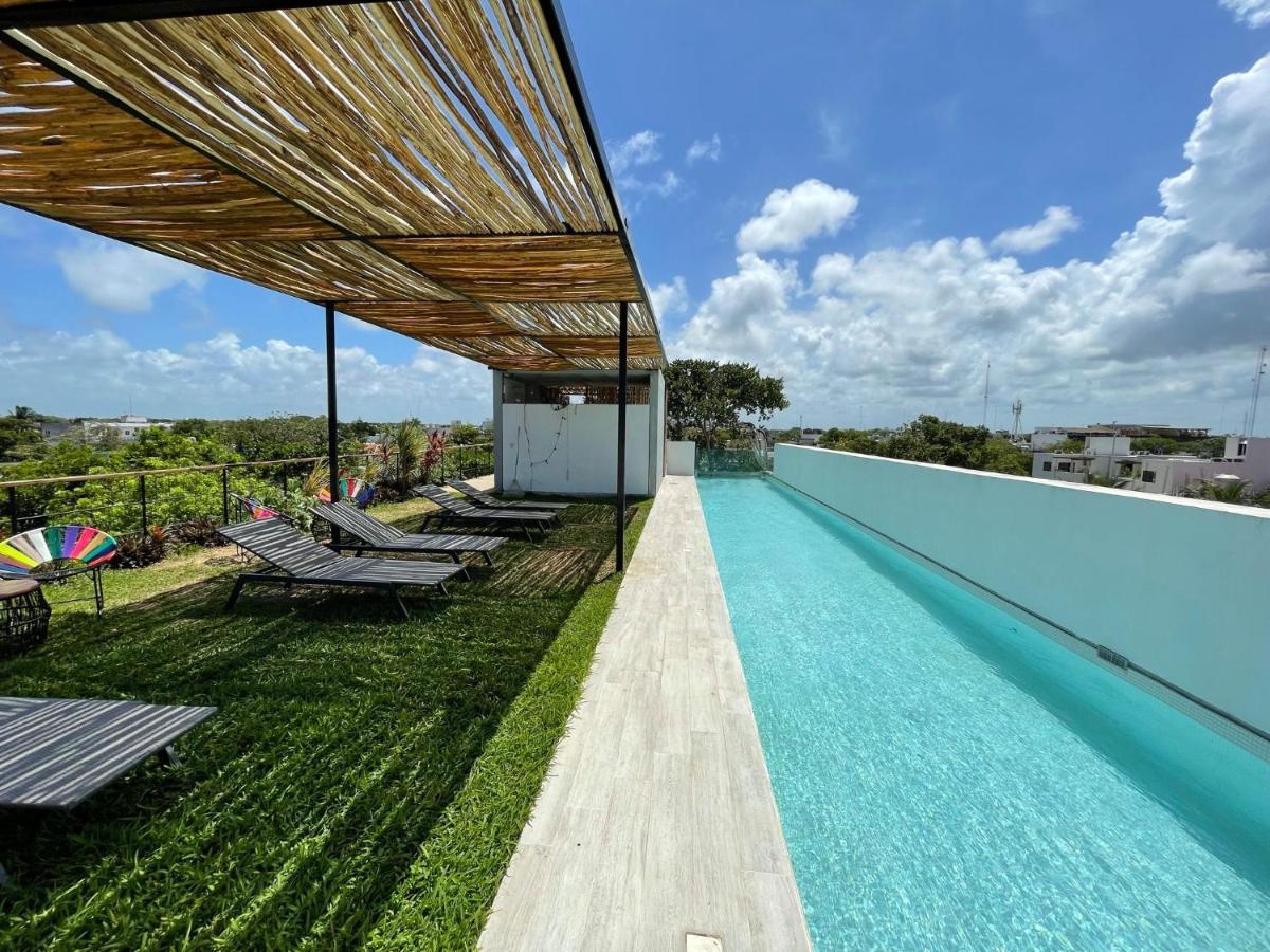 Katalox Jungle Lofts By Simply Comfort Tulum Centre Rooftop Patio & Pool Appartement Buitenkant foto