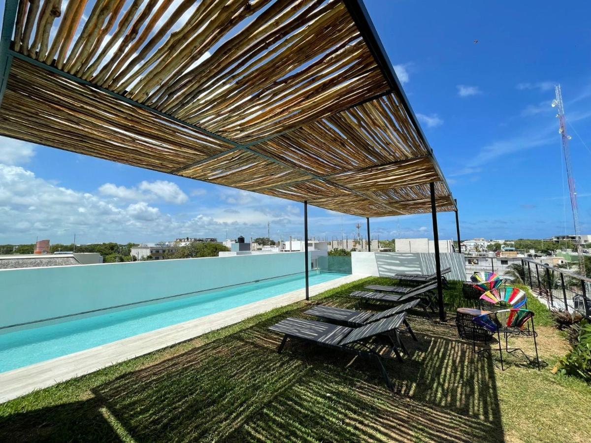 Katalox Jungle Lofts By Simply Comfort Tulum Centre Rooftop Patio & Pool Appartement Buitenkant foto