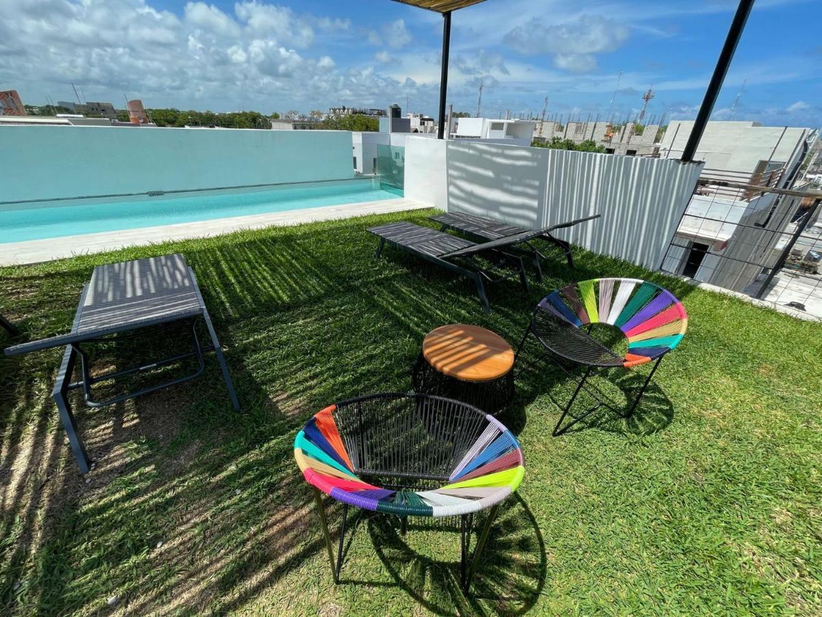 Katalox Jungle Lofts By Simply Comfort Tulum Centre Rooftop Patio & Pool Appartement Buitenkant foto